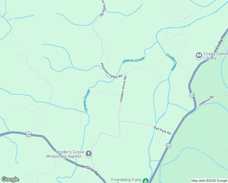 map of restaurants, bars, coffee shops, grocery stores, and more near 3840-3898 Holders Grove Road in Cosby