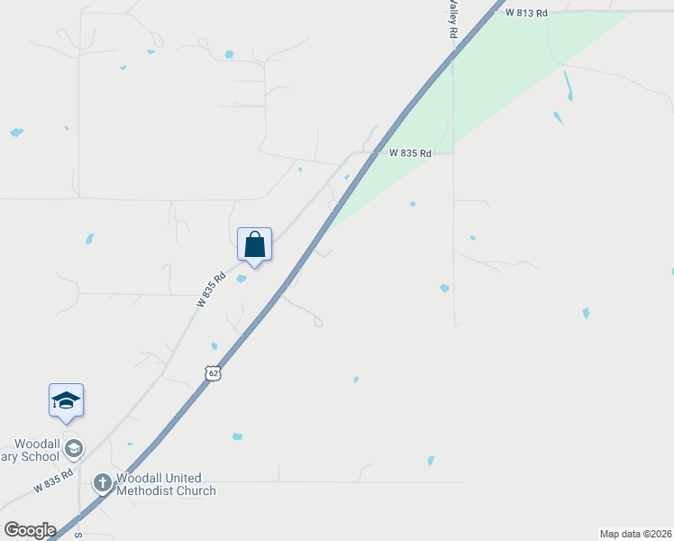map of restaurants, bars, coffee shops, grocery stores, and more near 14638 U.S. 62 in Tahlequah