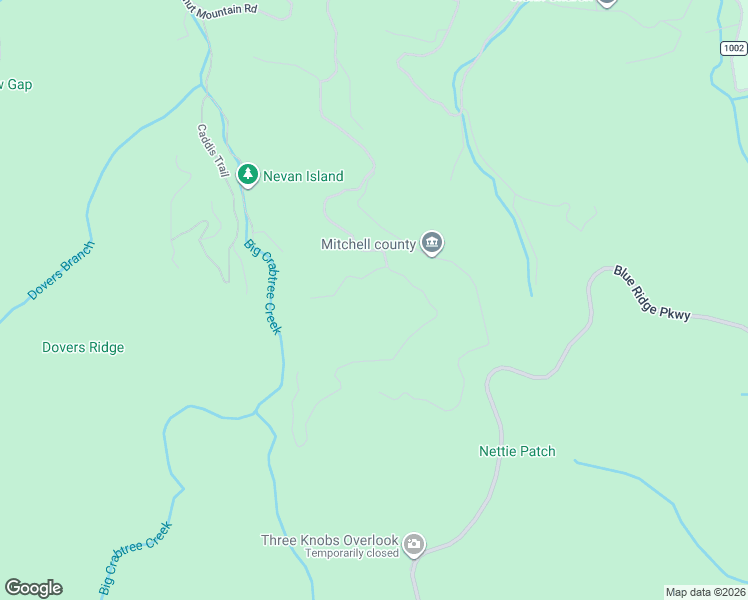 map of restaurants, bars, coffee shops, grocery stores, and more near 65 Stonefly in Spruce Pine