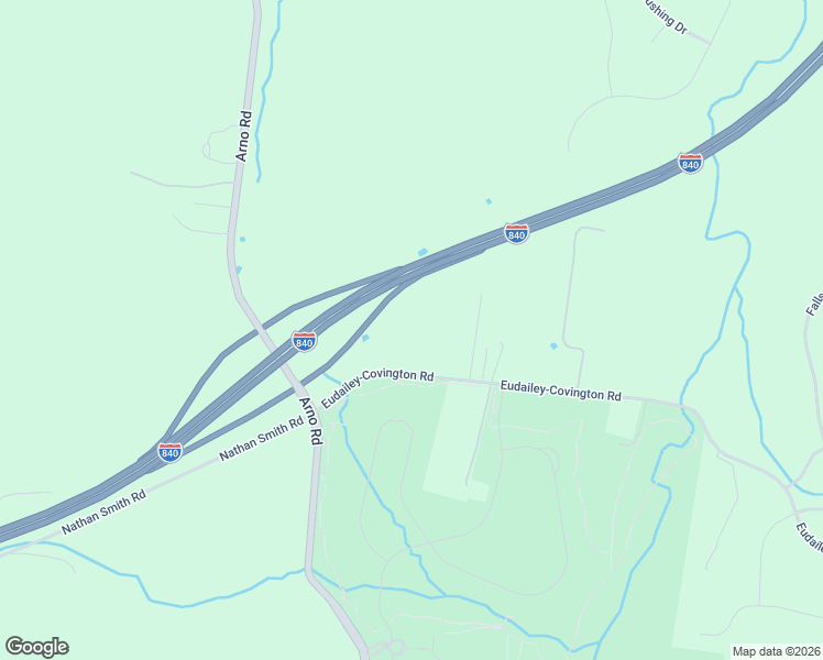 map of restaurants, bars, coffee shops, grocery stores, and more near 6412 Eudailey-Covington Road in College Grove