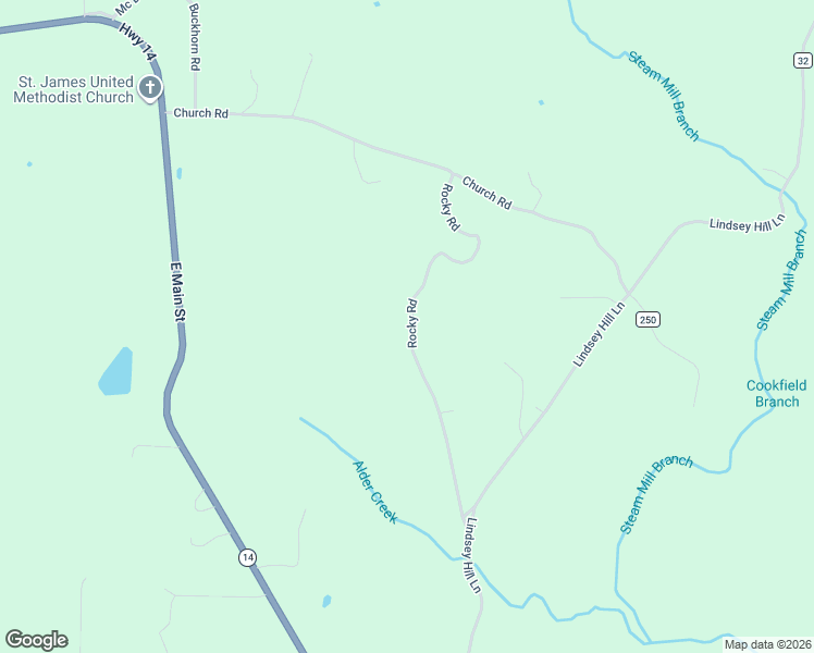 map of restaurants, bars, coffee shops, grocery stores, and more near 585 Rocky Road in Pleasant Grove