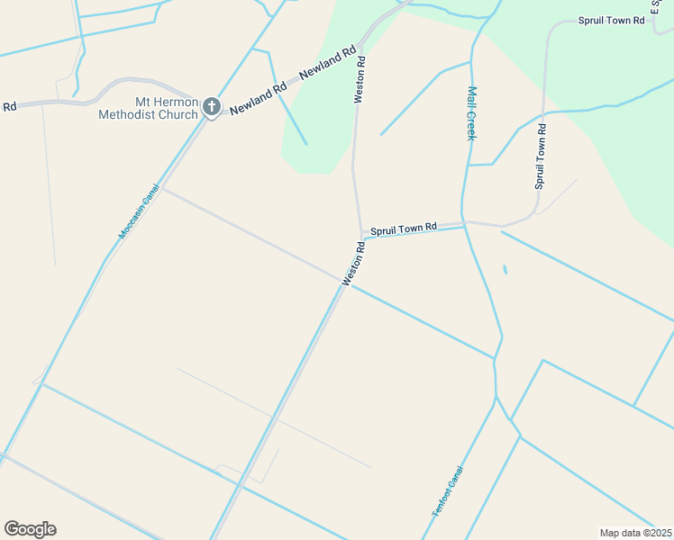 map of restaurants, bars, coffee shops, grocery stores, and more near 1436 Weston Road in Creswell