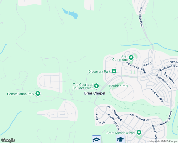 map of restaurants, bars, coffee shops, grocery stores, and more near 370 Cliffdale Road in Chapel Hill