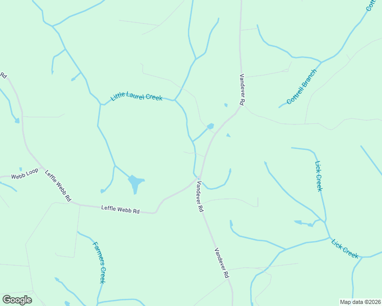 map of restaurants, bars, coffee shops, grocery stores, and more near 3598 Vandever Road in Crossville