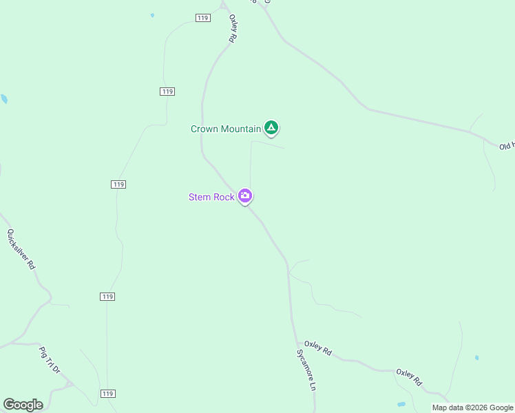 map of restaurants, bars, coffee shops, grocery stores, and more near 1260 Oxley Road in Leslie