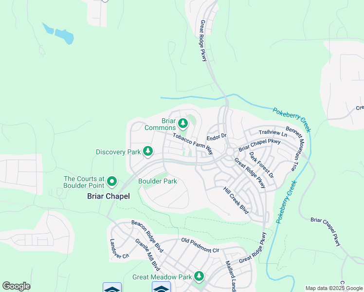 map of restaurants, bars, coffee shops, grocery stores, and more near 11 Winkler Way in Chapel Hill