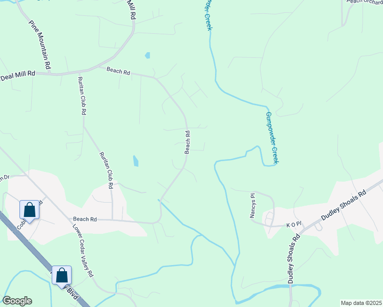 map of restaurants, bars, coffee shops, grocery stores, and more near 4092 Beach Road in Hudson