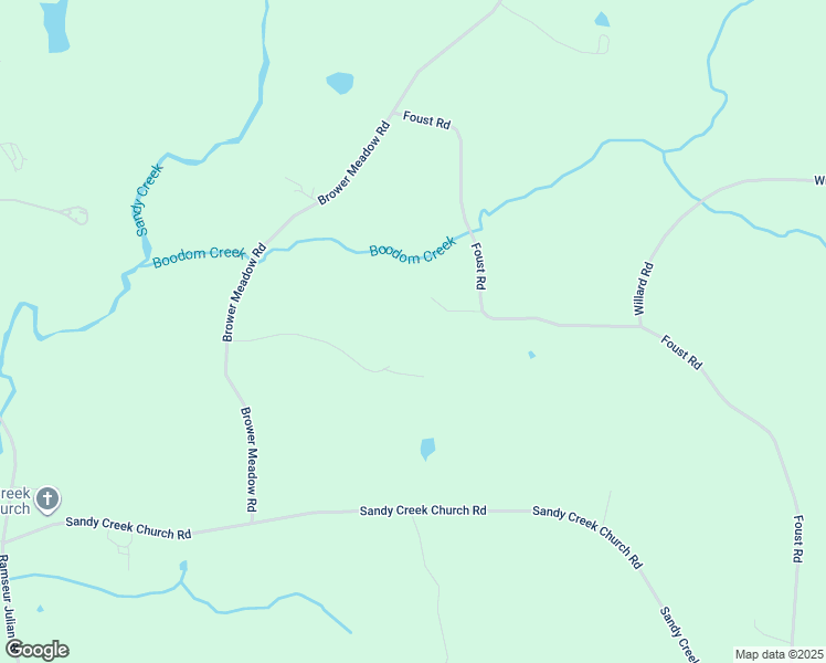 map of restaurants, bars, coffee shops, grocery stores, and more near 5095 Wood Meadows Road in Staley