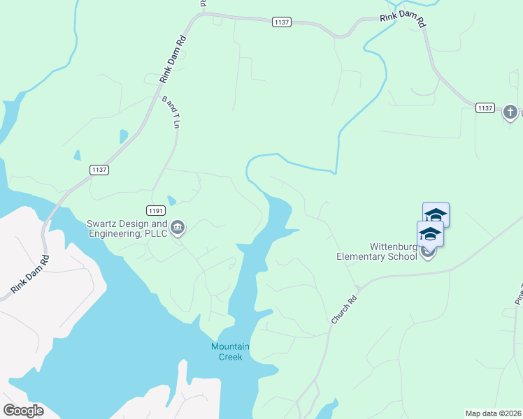 map of restaurants, bars, coffee shops, grocery stores, and more near 361 Crappie Hollow Lane in Township of Taylorsville