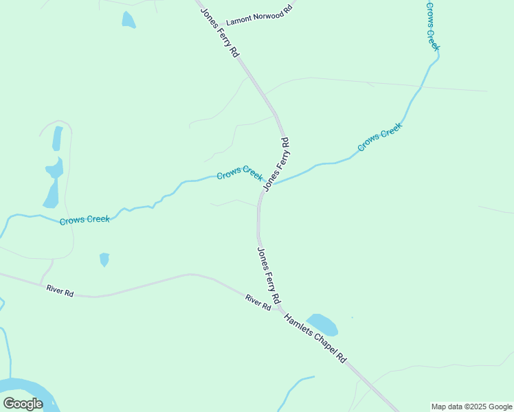map of restaurants, bars, coffee shops, grocery stores, and more near 6 Crows Creek Road in Pittsboro