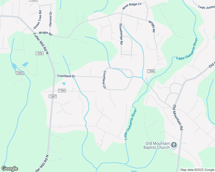 map of restaurants, bars, coffee shops, grocery stores, and more near 3541 Courtland Circle in Thomasville