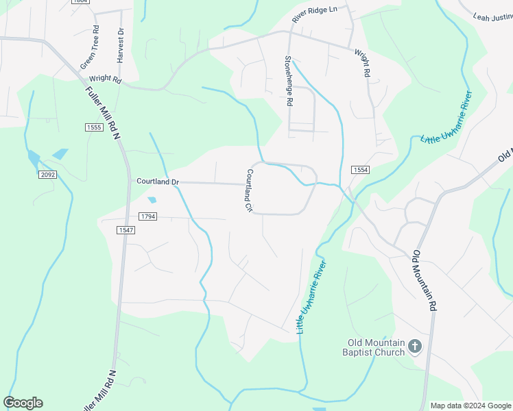 map of restaurants, bars, coffee shops, grocery stores, and more near 3541 Courtland Circle in Thomasville