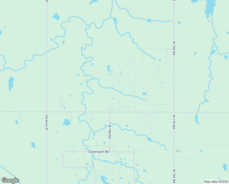 map of restaurants, bars, coffee shops, grocery stores, and more near 1845 North 185 Road in Mounds