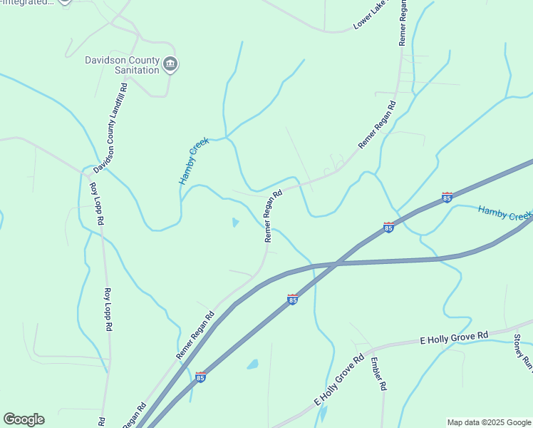 map of restaurants, bars, coffee shops, grocery stores, and more near Remer Regan Road in Lexington