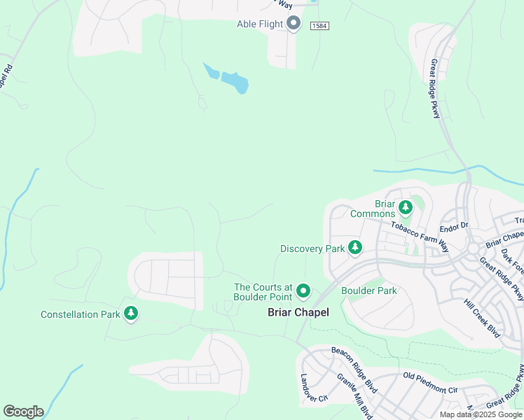 map of restaurants, bars, coffee shops, grocery stores, and more near Post Oak Road in Chapel Hill