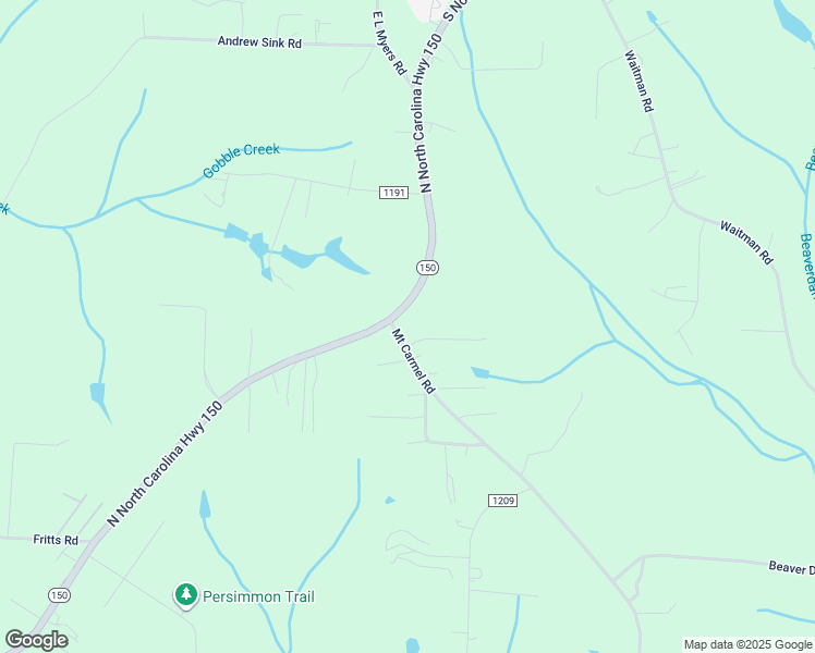 map of restaurants, bars, coffee shops, grocery stores, and more near 1270 Mount Carmel Road in Lexington