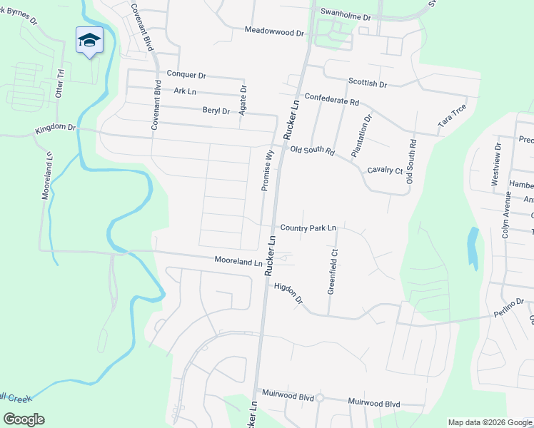 map of restaurants, bars, coffee shops, grocery stores, and more near 823 Promise Way in Murfreesboro