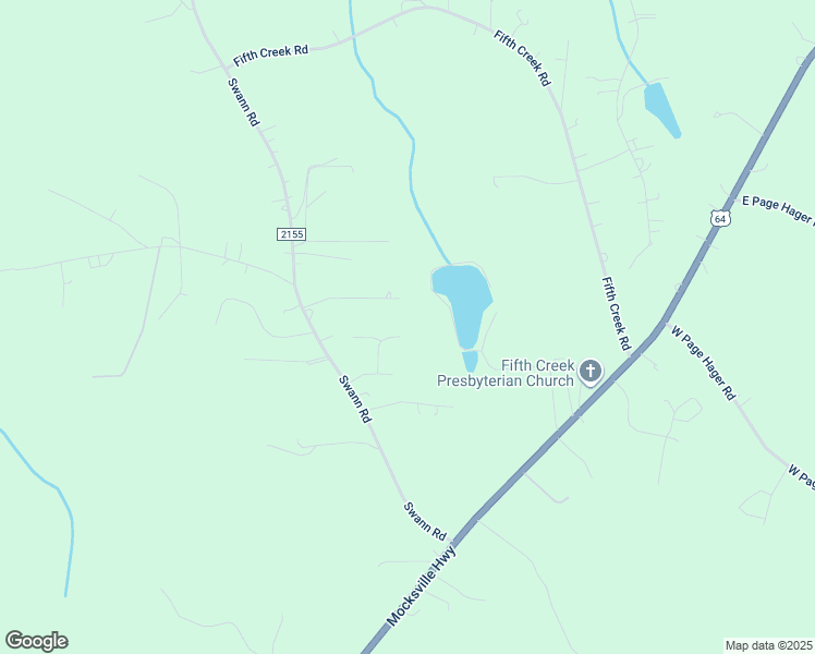 map of restaurants, bars, coffee shops, grocery stores, and more near 129 Cactus Lane in Statesville