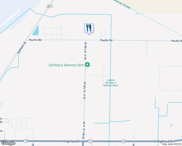 map of restaurants, bars, coffee shops, grocery stores, and more near 1140 Dr Martin Luther King Jr Drive in Jonesboro