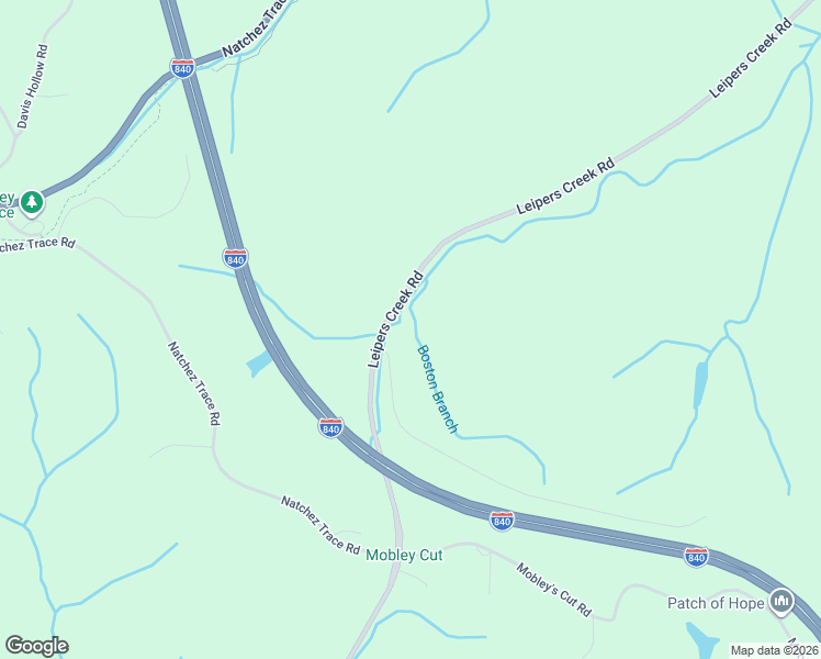 map of restaurants, bars, coffee shops, grocery stores, and more near 5700 Leipers Creek Road in Franklin