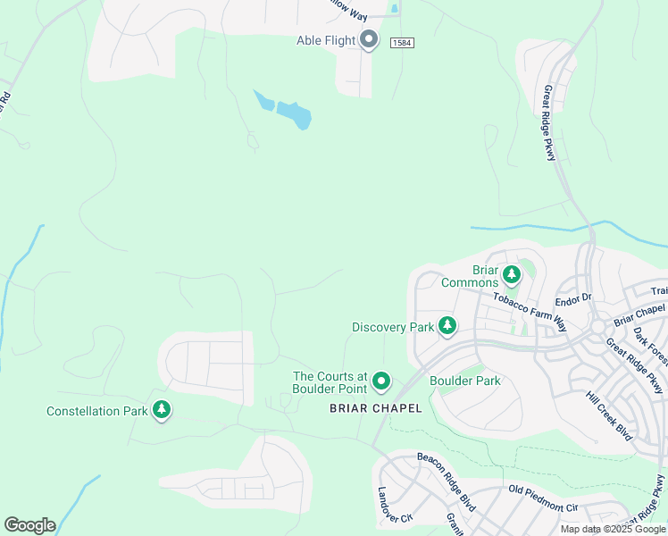 map of restaurants, bars, coffee shops, grocery stores, and more near Post Oak Road in Chapel Hill