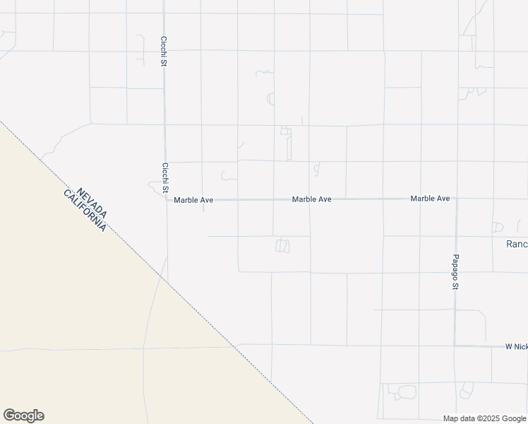 map of restaurants, bars, coffee shops, grocery stores, and more near 1655 Marble Avenue in Sandy Valley