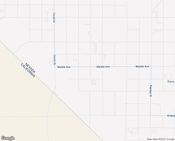 map of restaurants, bars, coffee shops, grocery stores, and more near 1655 Marble Avenue in Sandy Valley