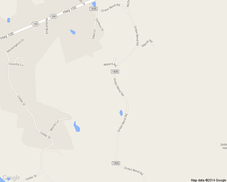 map of restaurants, bars, coffee shops, grocery stores, and more near 2517 Grays Bend Road in Centerville