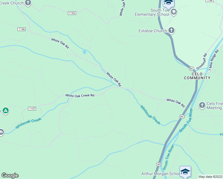 map of restaurants, bars, coffee shops, grocery stores, and more near 93 White Oak Creek Road in Burnsville