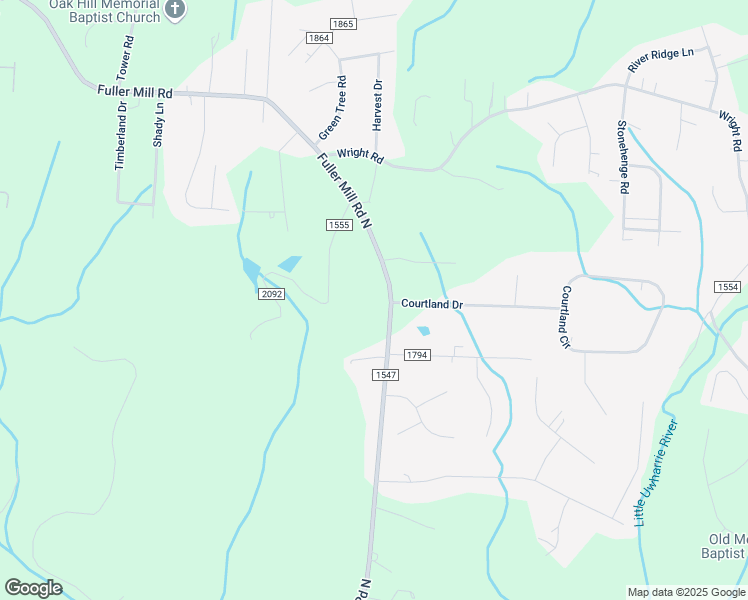map of restaurants, bars, coffee shops, grocery stores, and more near 4403 Fuller Mill Road North in Thomasville