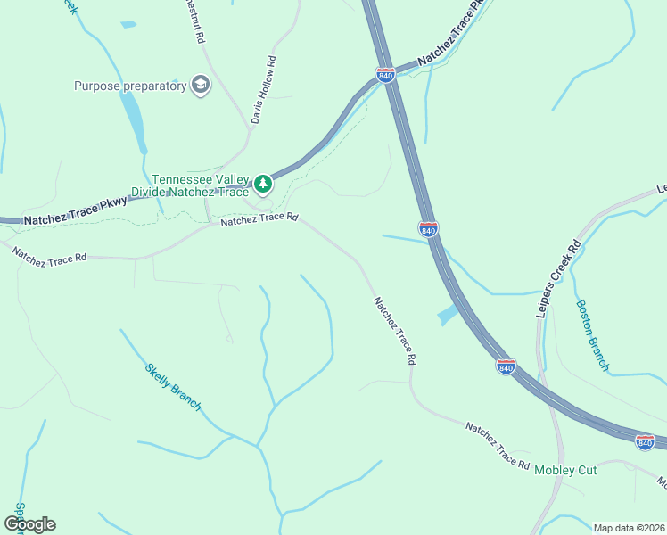 map of restaurants, bars, coffee shops, grocery stores, and more near 5681 Natchez Trace Road in Franklin