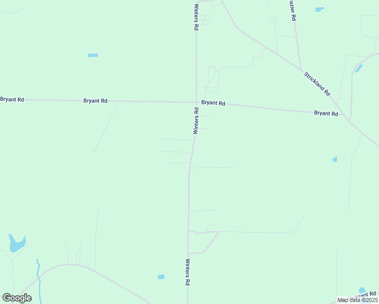 map of restaurants, bars, coffee shops, grocery stores, and more near 6614 Winters Road in Bailey