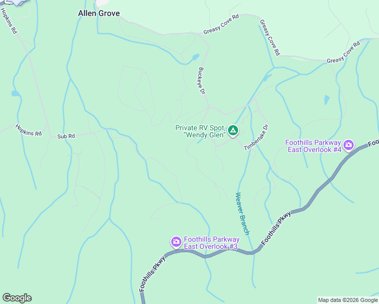 map of restaurants, bars, coffee shops, grocery stores, and more near 2721 Buckeye Drive in Cosby