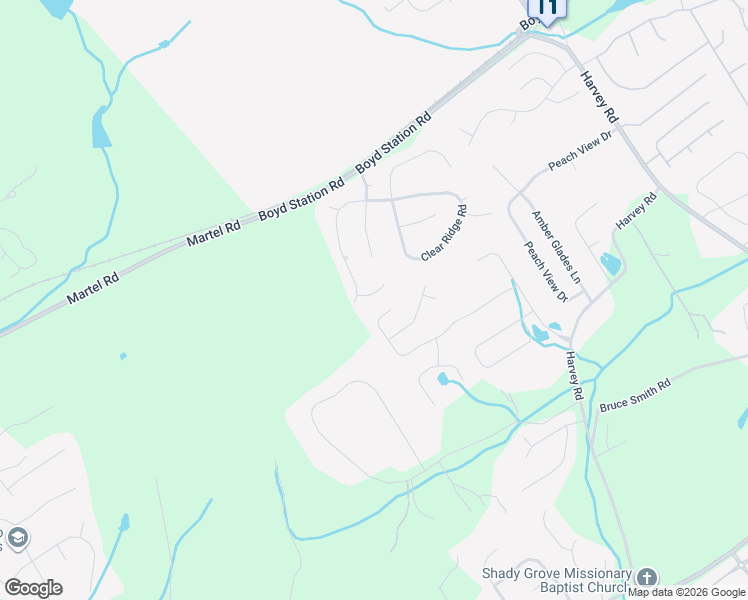 map of restaurants, bars, coffee shops, grocery stores, and more near 13188 Clear Ridge Road in Knoxville