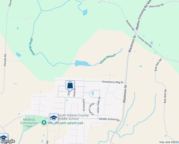 map of restaurants, bars, coffee shops, grocery stores, and more near 37 Mount Zion Gravel Road in Medina