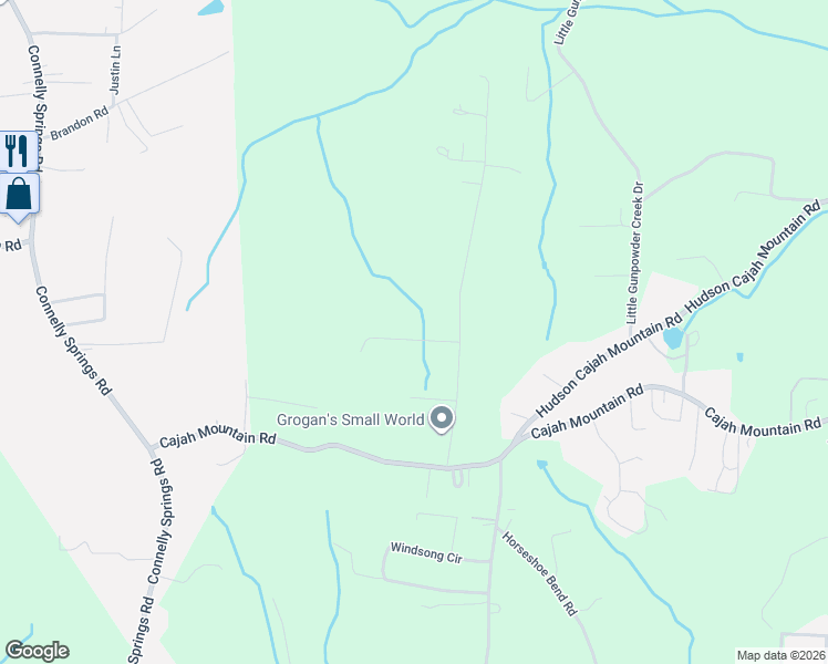 map of restaurants, bars, coffee shops, grocery stores, and more near 4051 Austin Road in Hudson