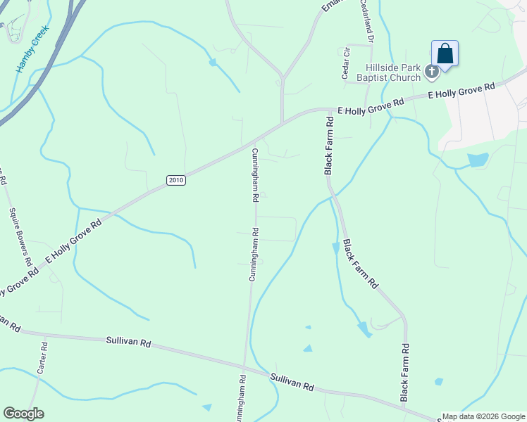 map of restaurants, bars, coffee shops, grocery stores, and more near 337 Cunningham Road in Thomasville