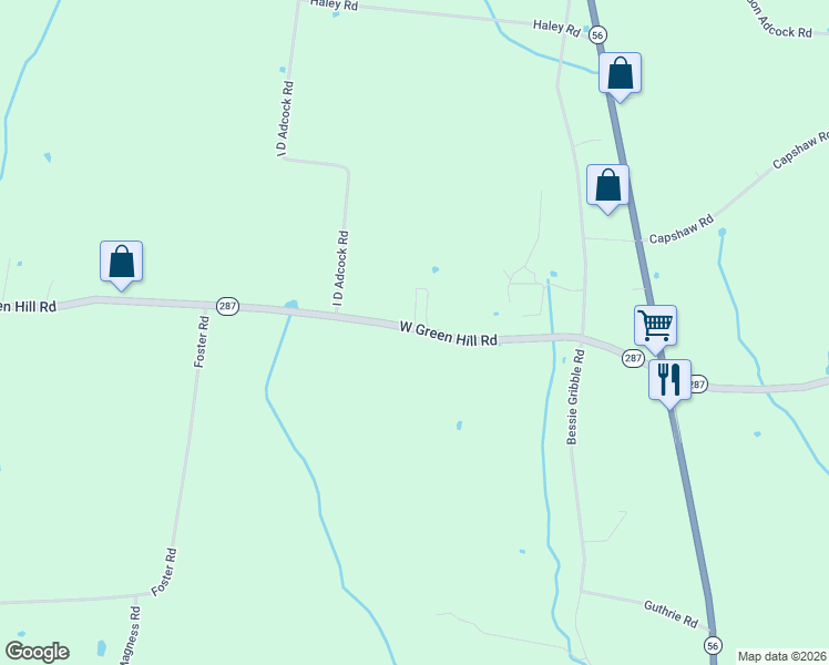 map of restaurants, bars, coffee shops, grocery stores, and more near 13015 West Green Hill Road in McMinnville