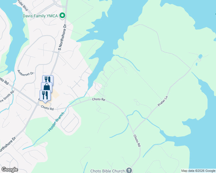 map of restaurants, bars, coffee shops, grocery stores, and more near 1708 Nighbert Lane in Knoxville