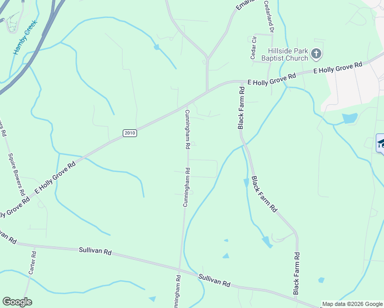 map of restaurants, bars, coffee shops, grocery stores, and more near 337 Cunningham Road in Thomasville