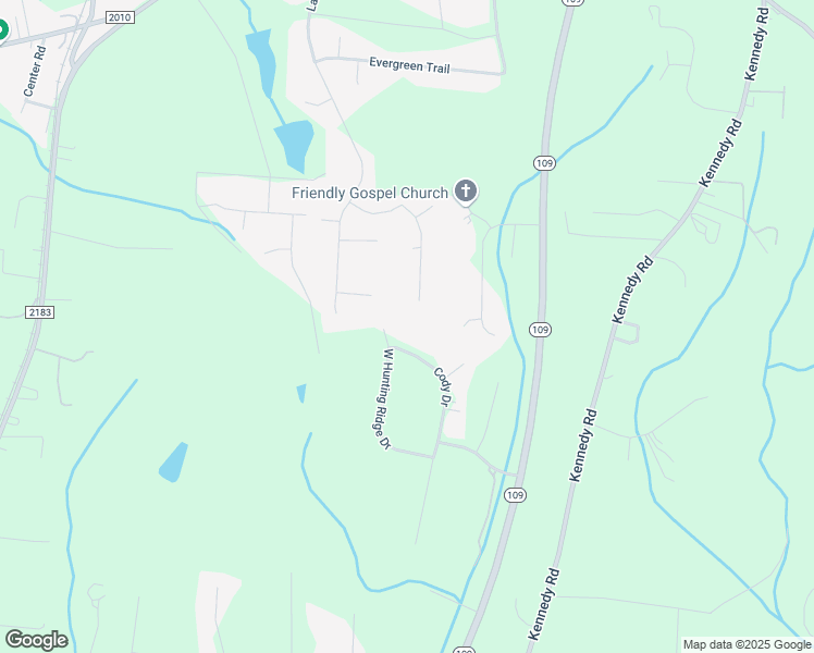 map of restaurants, bars, coffee shops, grocery stores, and more near 125 Cody Drive in Thomasville