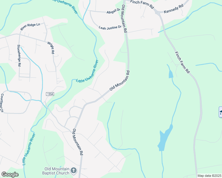 map of restaurants, bars, coffee shops, grocery stores, and more near 3243 Old Mountain Road in Trinity