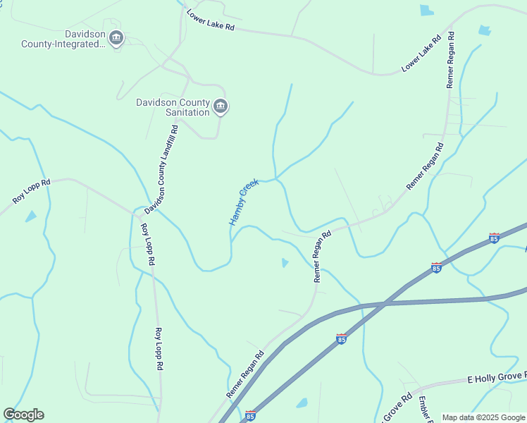 map of restaurants, bars, coffee shops, grocery stores, and more near Remer Regan Road in Lexington