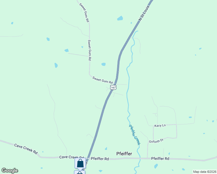 map of restaurants, bars, coffee shops, grocery stores, and more near 4105 North Saint Louis in Batesville