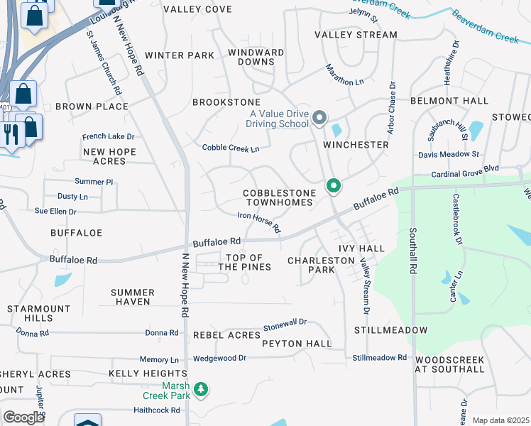 map of restaurants, bars, coffee shops, grocery stores, and more near 3804 Old Coach Road in Raleigh