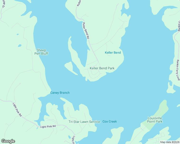 map of restaurants, bars, coffee shops, grocery stores, and more near 9623 Mariners Point in Knoxville