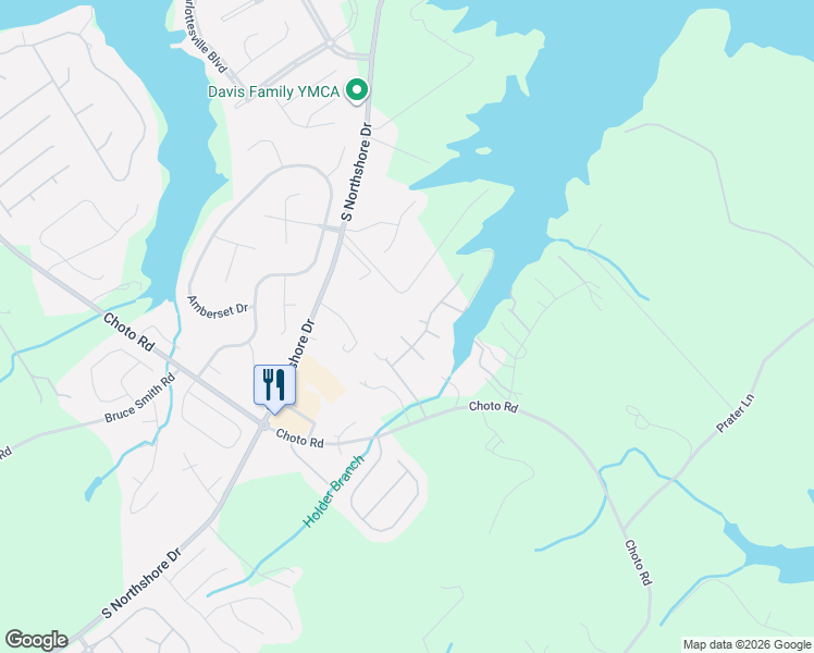 map of restaurants, bars, coffee shops, grocery stores, and more near 12300 Pellashore Way in Knoxville