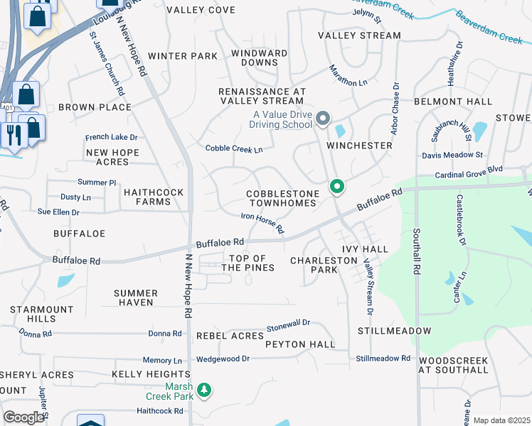 map of restaurants, bars, coffee shops, grocery stores, and more near 3804 Old Coach Road in Raleigh