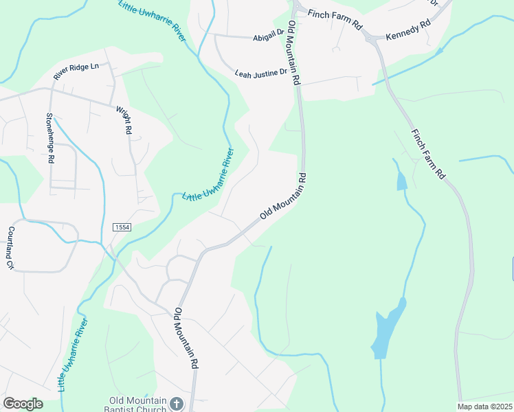 map of restaurants, bars, coffee shops, grocery stores, and more near 3243 Old Mountain Road in Trinity