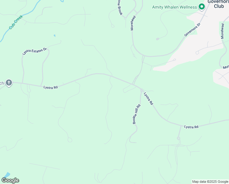 map of restaurants, bars, coffee shops, grocery stores, and more near 105 Jones Branch Road in Chapel Hill